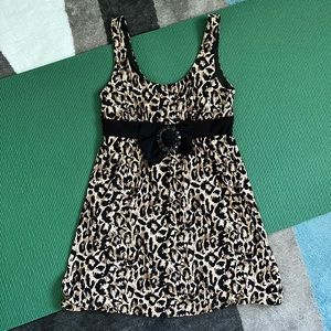 Leopard print dress size S